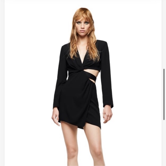 ZARA CUT OUT MINI DRESS - Picture 5 of 8